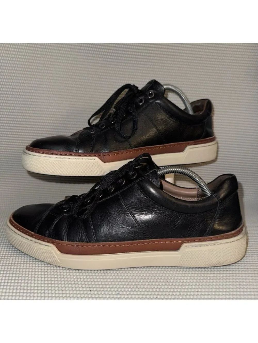 Allen Edmonds Porter City Black Leather Derby Buisness Sneakers Men’s Size 10D